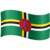 🇩🇲 flag: Dominica display on Facebook